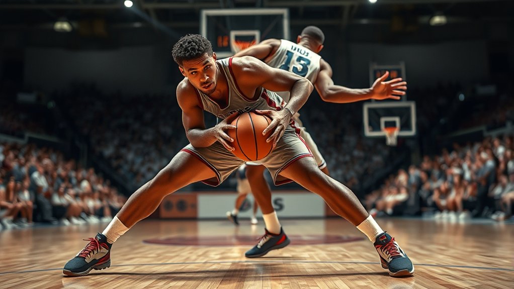 body positioning for rebounds
