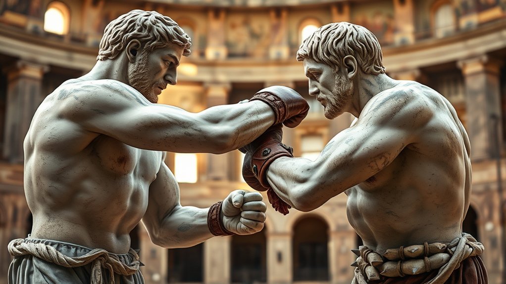 brutal spectacle of survival