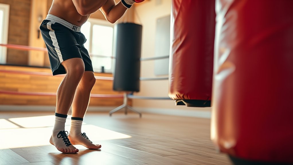 perfect stance punches footwork