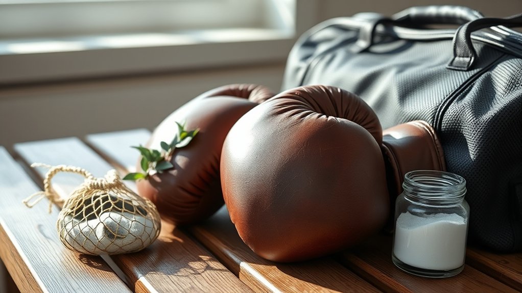 prevent boxing glove odor