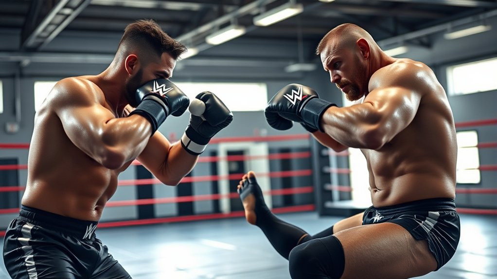 wrestling fundamentals and boxing